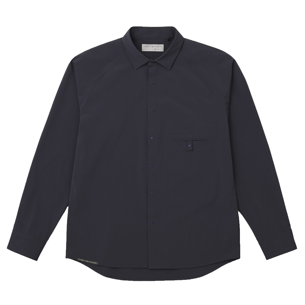 ソフトシェルのショートカラーシャツ