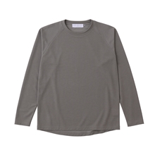 キュプラ混のロングスリーブTシャツ