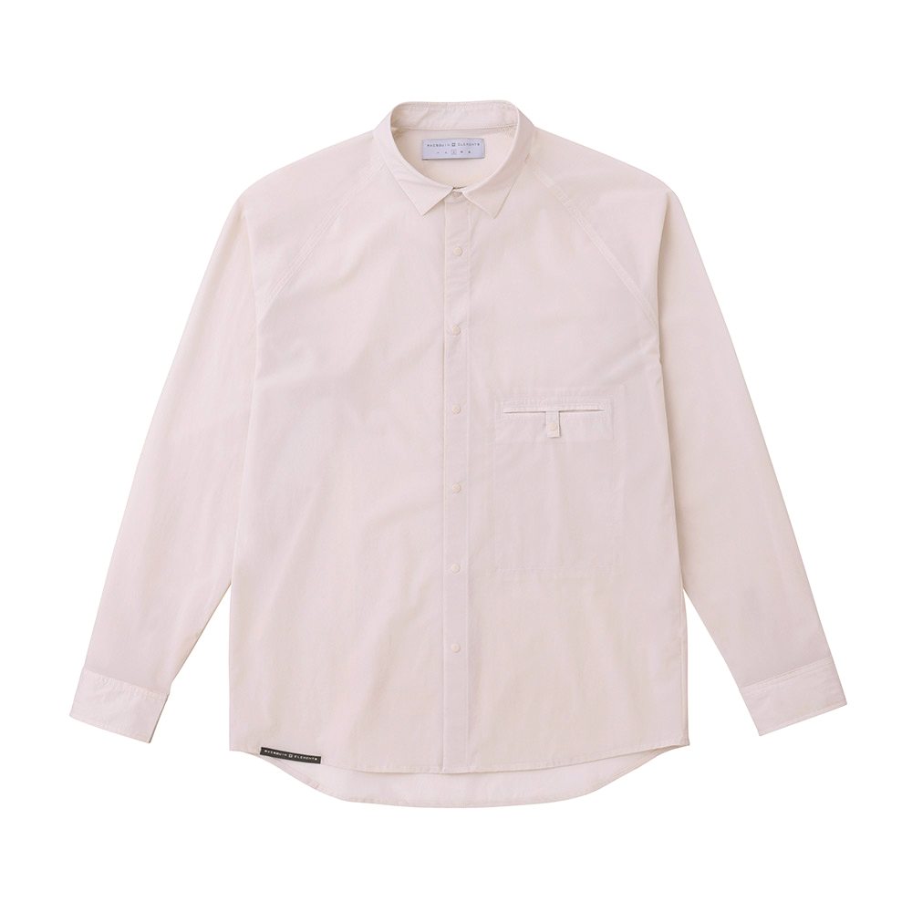 ソフトシェルのショートカラーシャツ